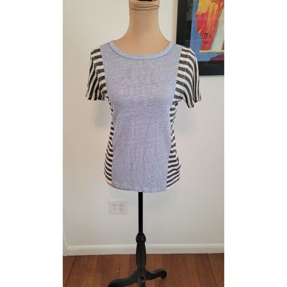 J. Crew Linen T-Shirt - Picture 1 of 7